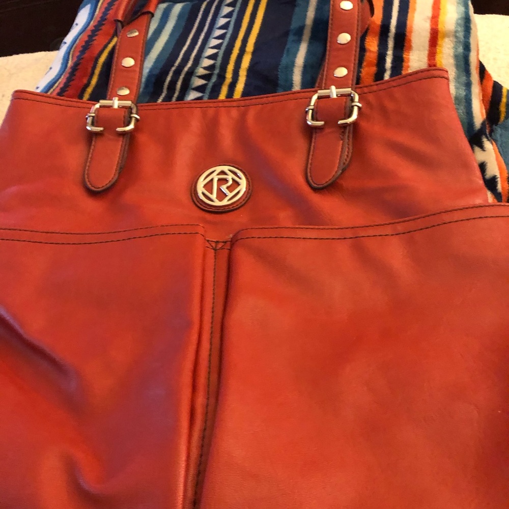 Lipstick Red Relic Leather Purse